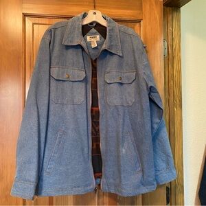 Duke Haband Denim Blue Jacket - Lined